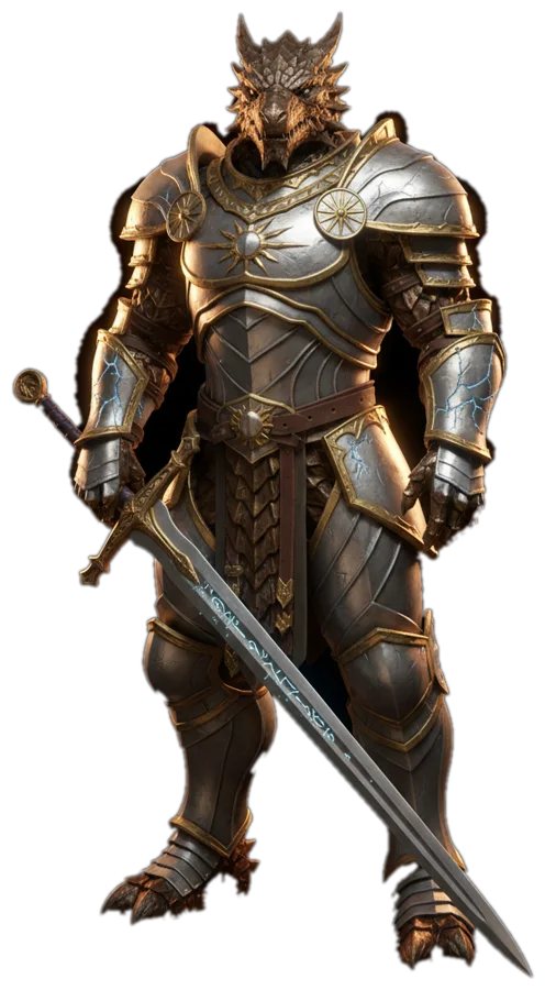 Dragonborn: a figure of this chapter