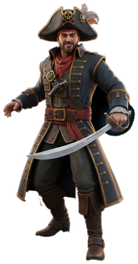 Pirate: a figure of this chapter